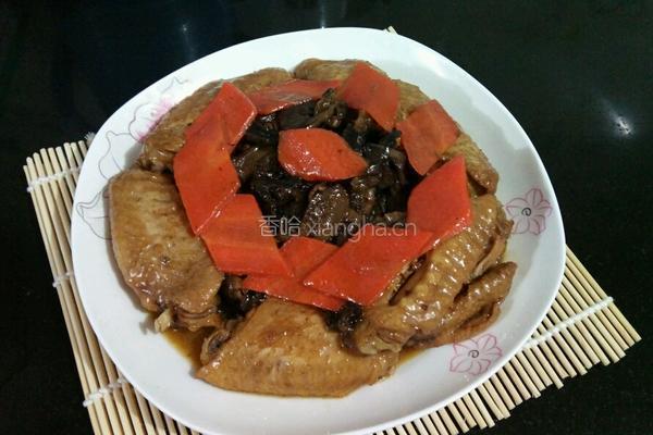 蘑菇炖翅中的做法图解9