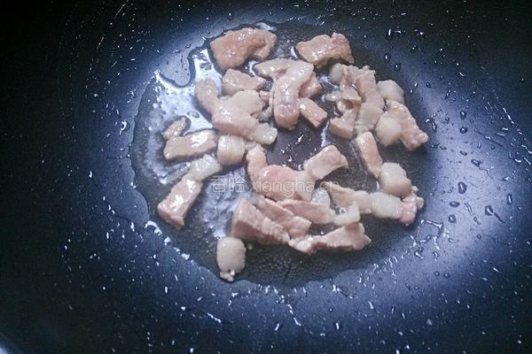 腐竹炒肉片的做法图解4