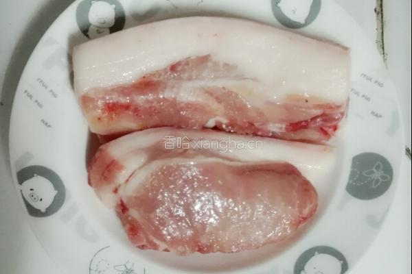 腐乳蒸肉的做法图解1