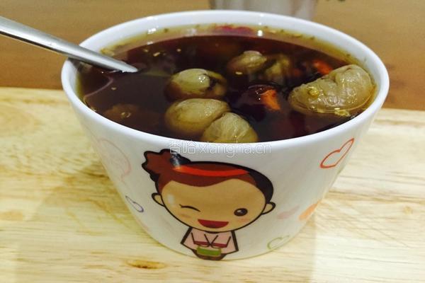 姜糖红枣枸杞桂圆糖水的做法图解5