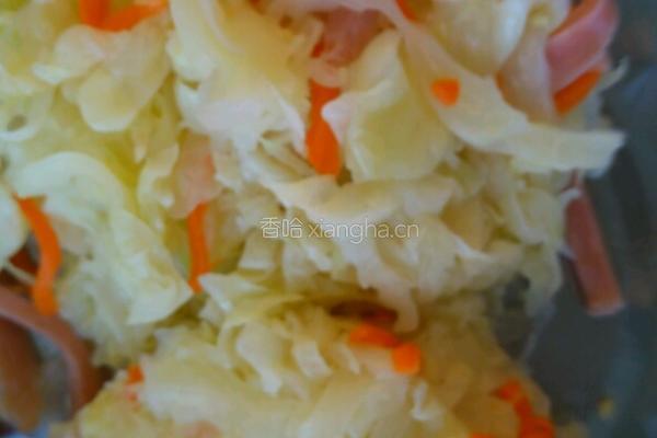 拌头菜丝的做法图解4