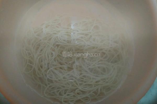 素炒挂面的做法图解4