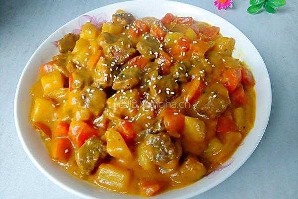 咖喱牛肉的做法图解13