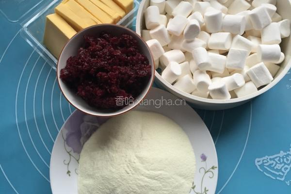 蔓越莓牛扎糖的做法图解1