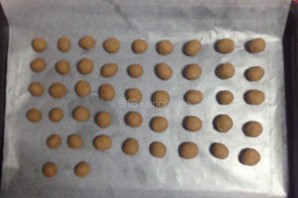 可可小酥球饼干的做法图解6