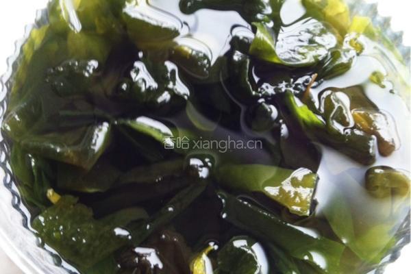 凉拌海白菜的做法图解2