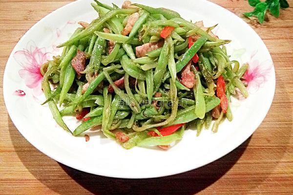 干煸豆角丝的做法图解9