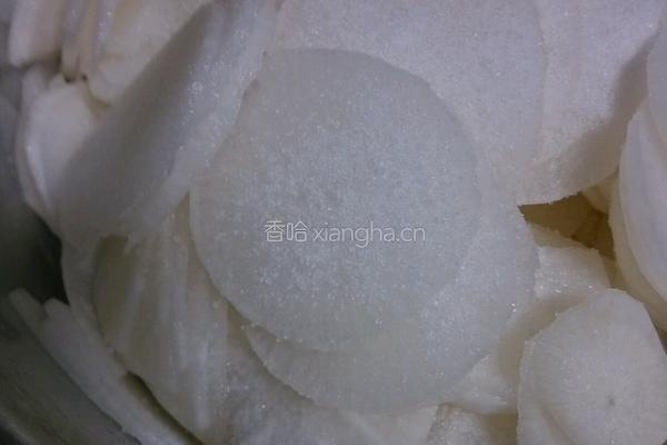 糖醋萝卜的做法图解3