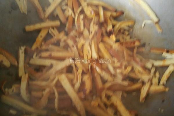 老干妈炒香干的做法图解6