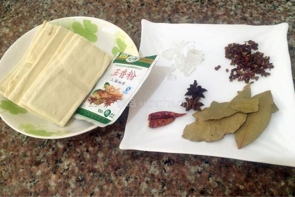 香卤豆腐干的做法图解1