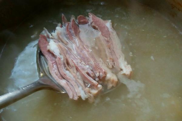 羊肉拉面的做法图解8