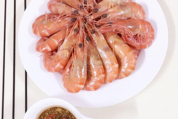 白灼九节虾的做法图解8