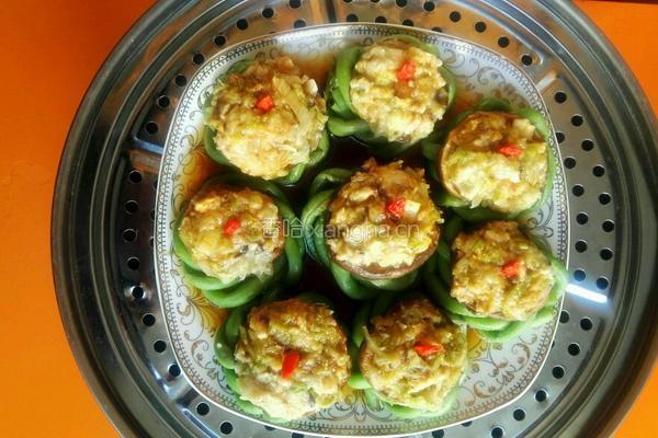 豇豆香菇蒸肉的做法图解7