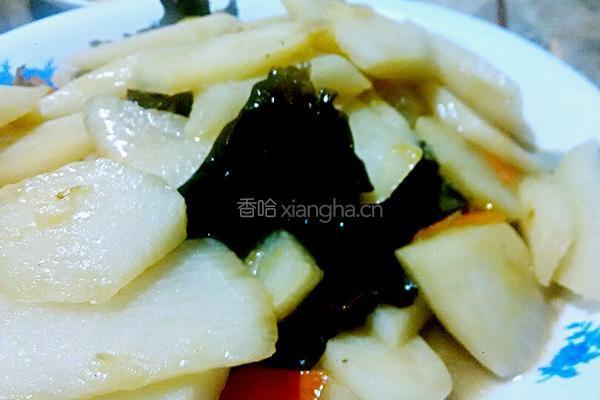 清炒山药的做法图解14