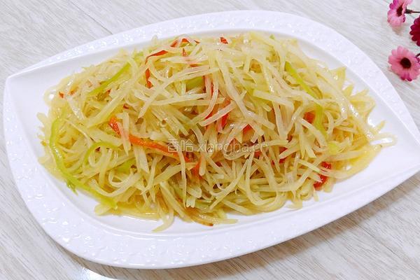 酸辣土豆丝的做法图解6
