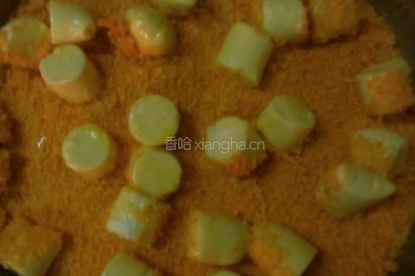 金沙豆腐的做法图解4