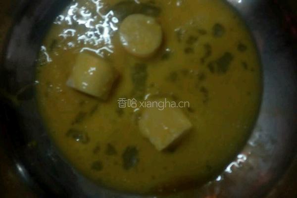 金沙豆腐的做法图解3