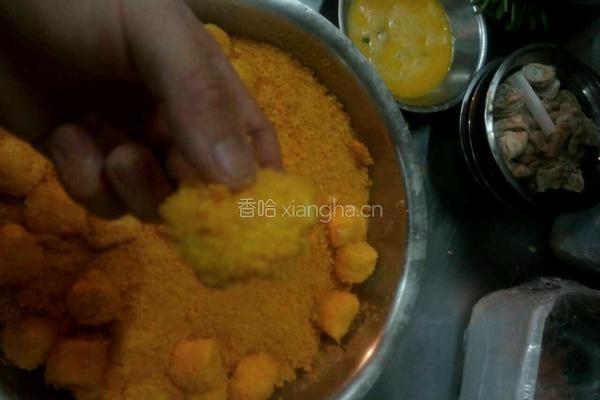 金沙豆腐的做法图解5