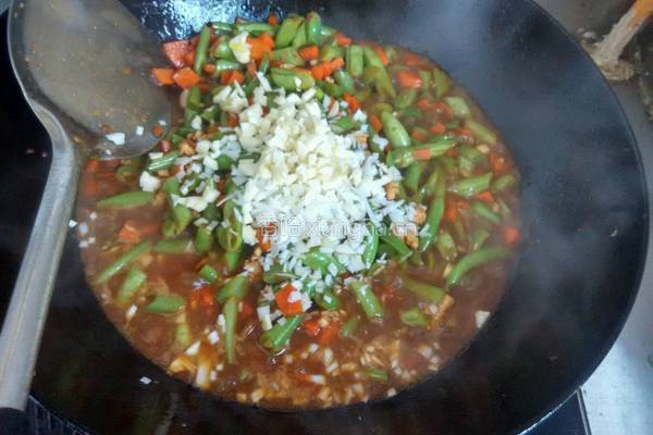 肉沫豆角的做法图解13