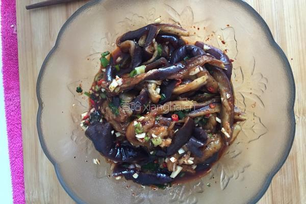 蒜泥茄子的做法图解5