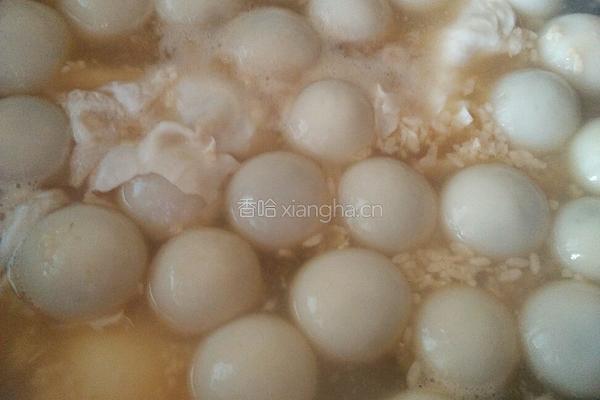 鸡蛋甜酒汤圆的做法图解4