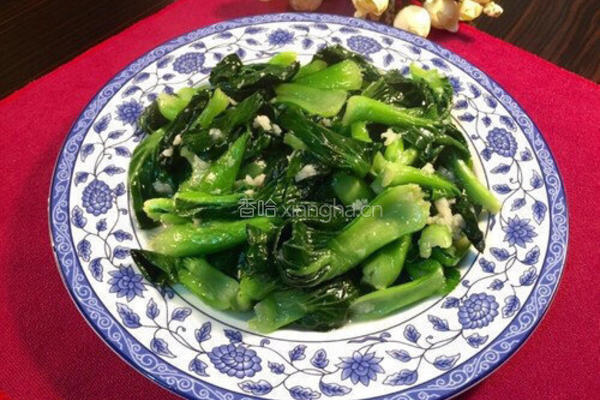 蒜蓉白菜（油淋白菜）的做法图解7