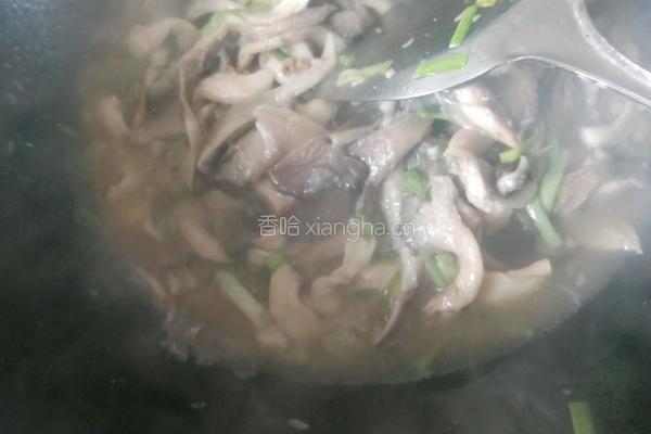 平菇油菜的做法图解5