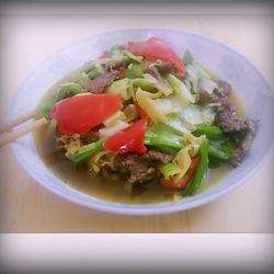 葱香牛肉的做法[图]