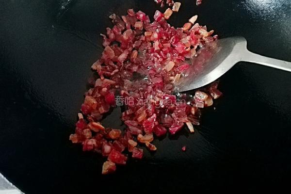豌豆腊味糯米饭的做法图解5