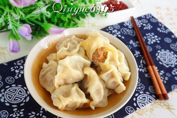 胡萝卜羊肉馅饺子的做法图解10