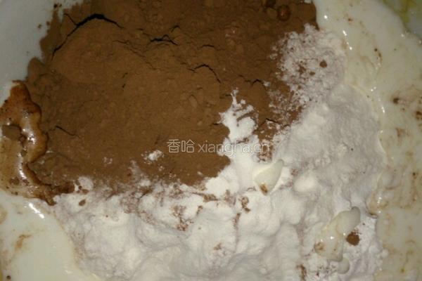 可可薯蕉玛芬的做法图解6