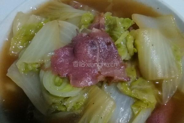 大白菜烧牛肉的做法图解4