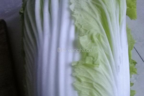 大白菜烧牛肉的做法图解1