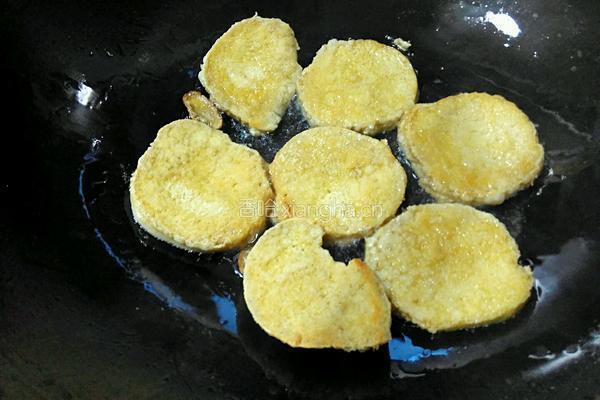 香煎素鸡的做法图解7