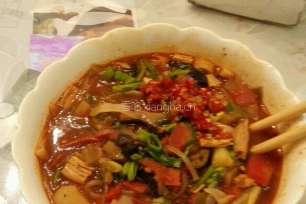 泰椒烩面片的做法图解8