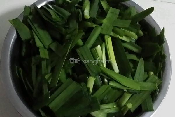 韭菜炒香干的做法图解2