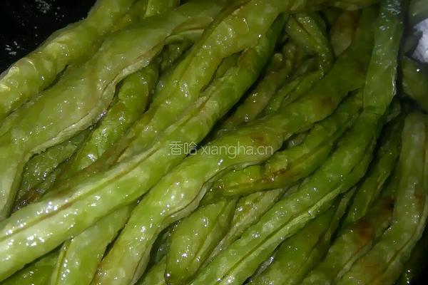 干煸豆角的做法图解5