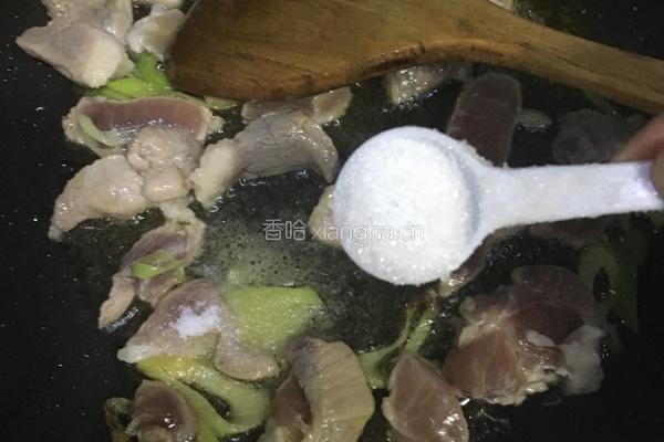 黄花菜干烧肉的做法图解7