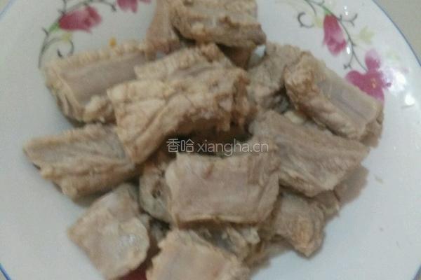 香菇蒸排骨的做法图解3