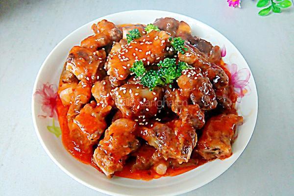 茄汁排骨的做法图解8