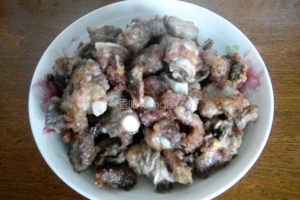 茄汁排骨的做法图解4