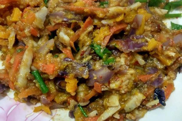 粉蒸杂蔬的做法图解6