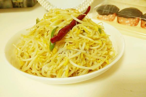 醋呛绿豆芽的做法图解7