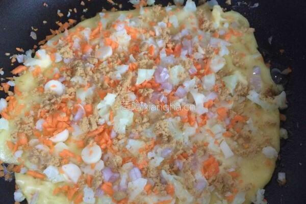 牛肉松蔬菜饼的做法图解8