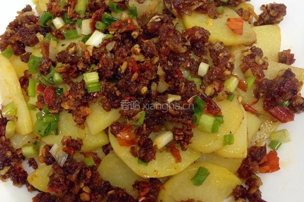 渣辣椒土豆片的做法图解5