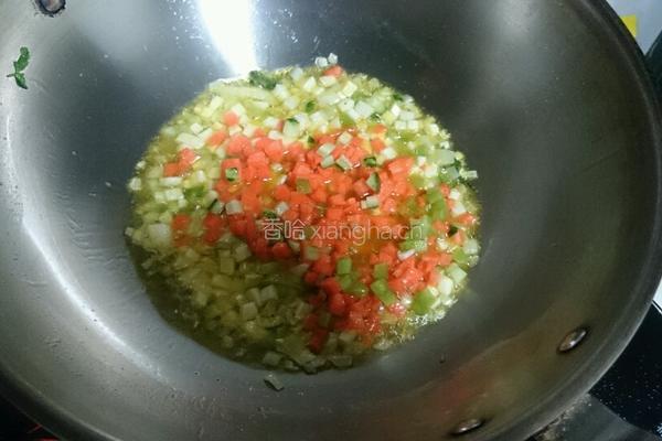 花式炒饭的做法图解6