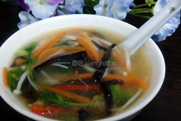 酸辣汤（开胃汤）
