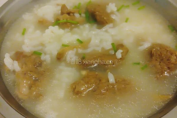 鸭肉粥的做法图解8