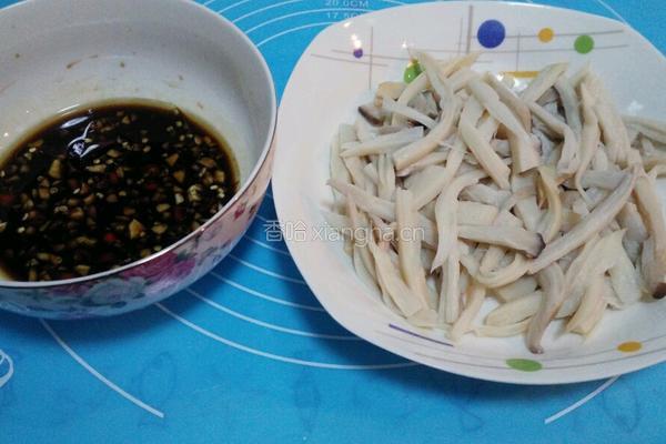 凉拌杏鲍菇的做法图解9