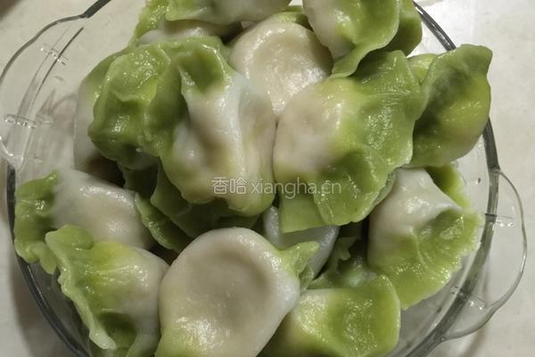 翡翠白菜水饺的做法图解8